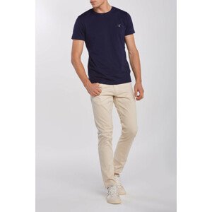 DŽÍNSY GANT D1. TAPERED SATIN JEANS biela 38/34