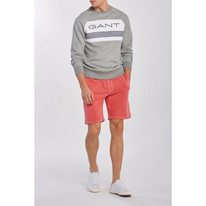 TEPLÁKOVÉ ŠORTKY GANT D2. SUNFADED SWEAT SHORTS červená L