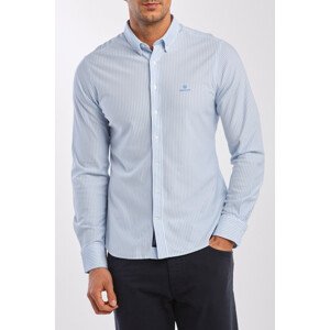 KOŠEĽA GANT D1. TP PIQUE STRIPE SLIM BD modrá XXXL