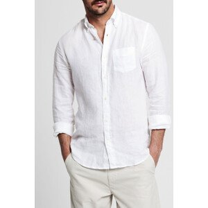 KOŠEĽA GANT THE LINEN SHIRT REG BD biela M