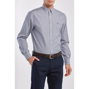 KOŠEĽA GANT D1. PINPOINT OXFORD STRIPE REG BD modrá XXXL