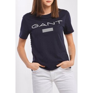 TRIČKO GANT D1. GANT STRIPE SS T-SHIRT modrá XS