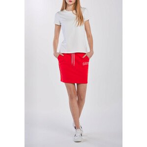 TEPLÁKOVÁ SUKŇA GANT ARCH LOGO SWEAT SKIRT červená S