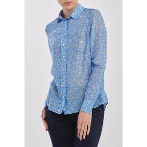 KOŠEĽA GANT D2. LEMONADE COTTON SILK SHIRT modrá 40