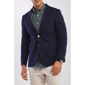 SAKO GANT D1. WASHABLE JERSEY PIQUE BLAZER modrá 52