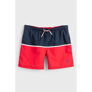 PLAVKY GANT BOY'S SWIM SHORTS CUT AND SEWN červená 158/164