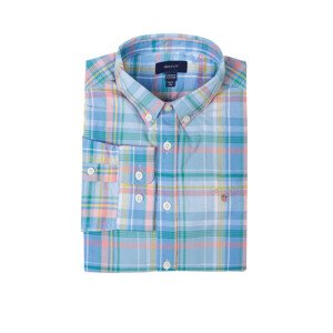 KOŠEĽA GANT D2. PREPPY MADRAS BD SHIRT modrá 122/128