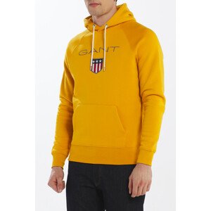 MIKINA GANT SHIELD HOODIE žltá M