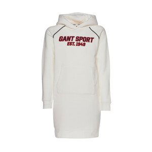 ŠATY GANT D1. GANT SPORT HOODIE DRESS biela 122/128