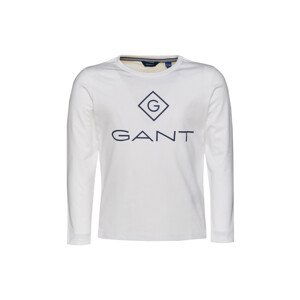 TRIČKO GANT GANT LOCK-UP LS T-SHIRT biela 98/104