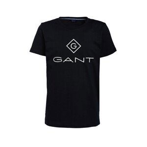 TRIČKO GANT GANT LOCK UP SS T-SHIRT čierna 134/140