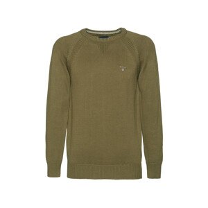 SVETER GANT CASUAL COTTON CREW zelená 122/128