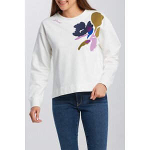 MIKINA GANT D1. SPLENDID EMBROIDERY SWEAT biela S