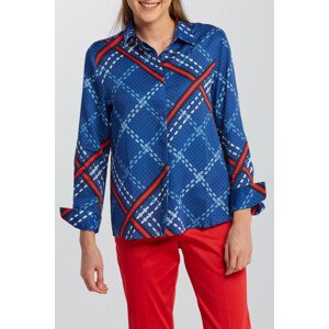 KOŠEĽA GANT D1. SIGNATURE WEAVE SHIRT modrá 34