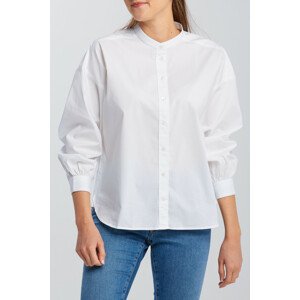 KOŠEĽA GANT D1. OVERSIZED BAND COLLAR SHIRT biela 40