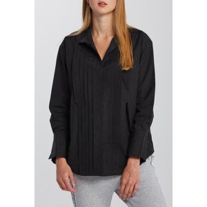 KOŠEĽA GANT D2. PLEATED TUXEDO SHIRT čierna 32