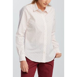 KOŠEĽA GANT D2. FAIRLY DOT STRETCH BC SHIRT biela 34