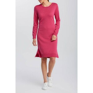 ŠATY GANT MERINO WOOL DRESS ružová M