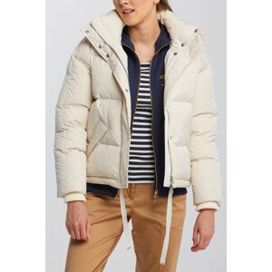 BUNDA GANT D2. JACQUARD GANT WORD DOWN JACKET biela L