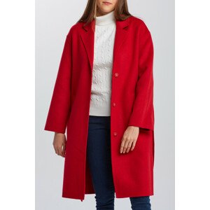 KABÁT GANT D1. WOOL BLEND BELTED COAT červená M