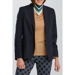 SAKO GANT D1. FLANNEL REGULAR BLAZER modrá 38