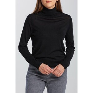 ROLÁK GANT WASHABLE MERINO TURTLENECK čierna XS