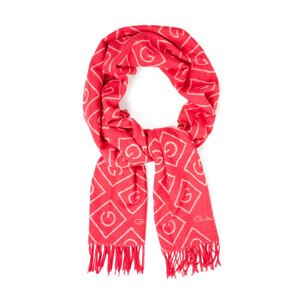 ŠÁL GANT D1. ICON G WOOL SCARF ružová None