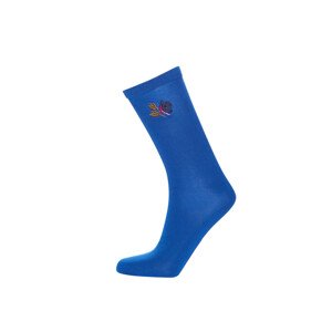 PONOŽKY GANT D1. 1-PACK ANKLE EMBROIDERY SOCKS modrá None