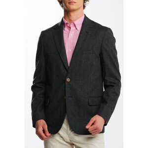 SAKO GANT D1. SLIM HERRINGBONE BLAZER šedá 48