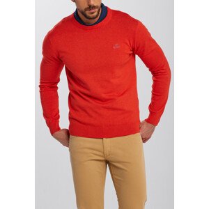 SVETER GANT CLASSIC COTTON C-NECK oranžová L