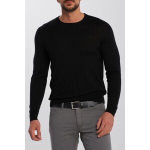 SVETER GANT WASHABLE MERINO C-NECK čierna XXL