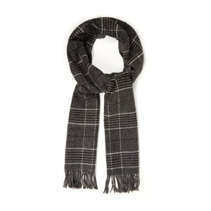 ŠÁL GANT D1. GLENCHECK WOOL SCARF šedá None