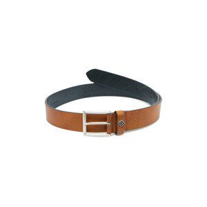 OPASOK GANT D1. LOGO LEATHER BELT hnedá 110