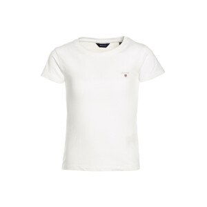 TRIČKO GANT FITTED ORIGINAL SS T-SHIRT biela 134/140