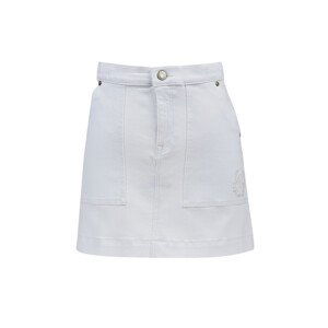 SUKŇA GANT D2. PATCH POCKET TWILL SKIRT biela 146/152