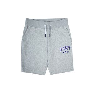 TEPLÁKOVÉ ŠORTKY GANT D1. GANT VARSITY SWEAT SHORTS šedá 134/140