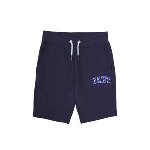 TEPLÁKOVÉ ŠORTKY GANT D1. GANT VARSITY SWEAT SHORTS modrá 134/140