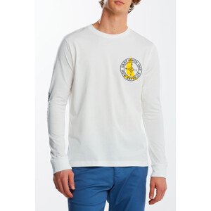 TRIČKO GANT D1. NAUTICAL LS T-SHIRT biela L