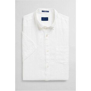 KOŠEĽA GANT REG LINEN SHIRT SS BD biela XL