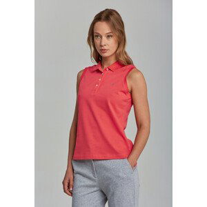 POLOKOŠEĽA GANT D1. ORIGINAL SLEEVELESS PIQUE červená XL