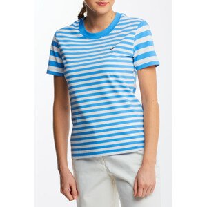 TRIČKO GANT D1. STRIPED SS T-SHIRT modrá XS