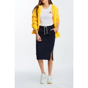 TEPLÁKOVÁ SUKŇA GANT D1. ZIP JERSEY SWEAT SKIRT modrá XXS