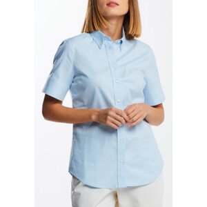 KOŠEĽA GANT STRETCH OXFORD SOLID SS SHIRT modrá 36