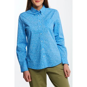 KOŠEĽA GANT D2. REG FREEDOM FLOWER SHIRT modrá 36