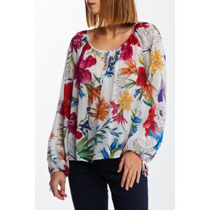 KOŠEĽA GANT D2. HUMMING FLORAL BLOUSE biela 34