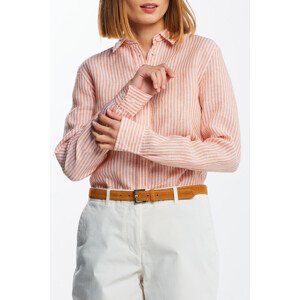 KOŠEĽA GANT LINEN CHAMBRAY STRIPE SHIRT oranžová 38