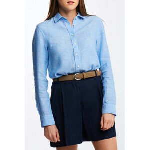 KOŠEĽA GANT THE LINEN CHAMBRAY SHIRT modrá 34