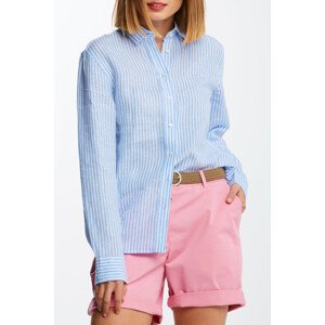 KOŠEĽA GANT LINEN CHAMBRAY STRIPE SHIRT modrá 38