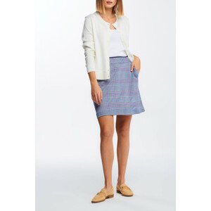 SUKŇA GANT D1. A-LINE CHECK JERSEY SKIRT modrá 34