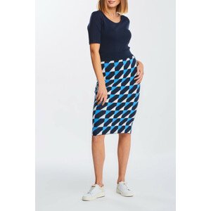 SUKŇA GANT D1. MARITIME AOP SKIRT modrá L/XL